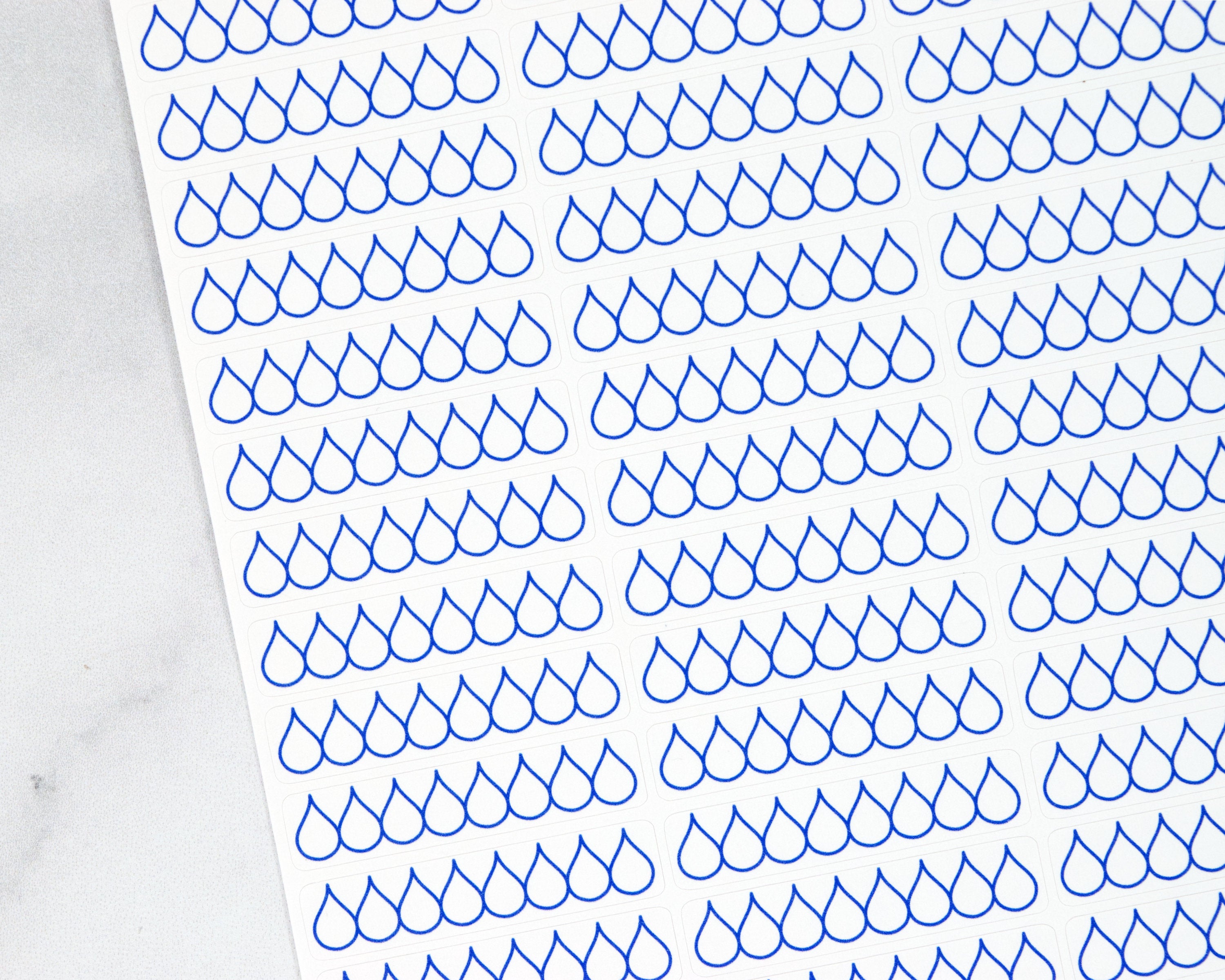 Water Tracker Stickers