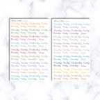 Essentials Calendar Planner and Journaling Stickers Starter Kit
