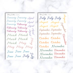 Essentials Calendar Planner and Journaling Stickers Starter Kit