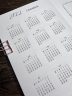 2026 Mini Calendar Stickers