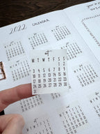 2024 Mini Calendar Stickers