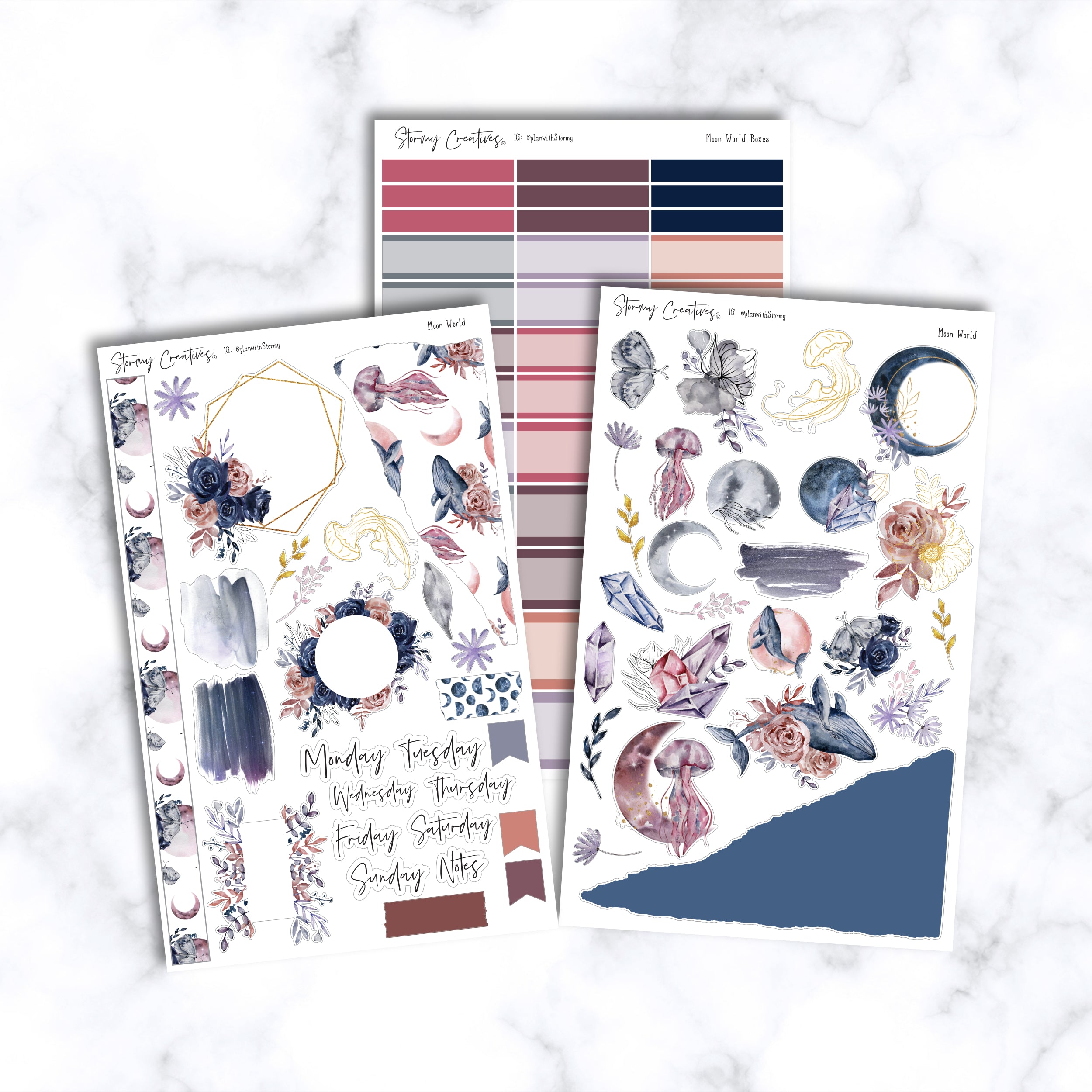 Moon World Journaling Kit