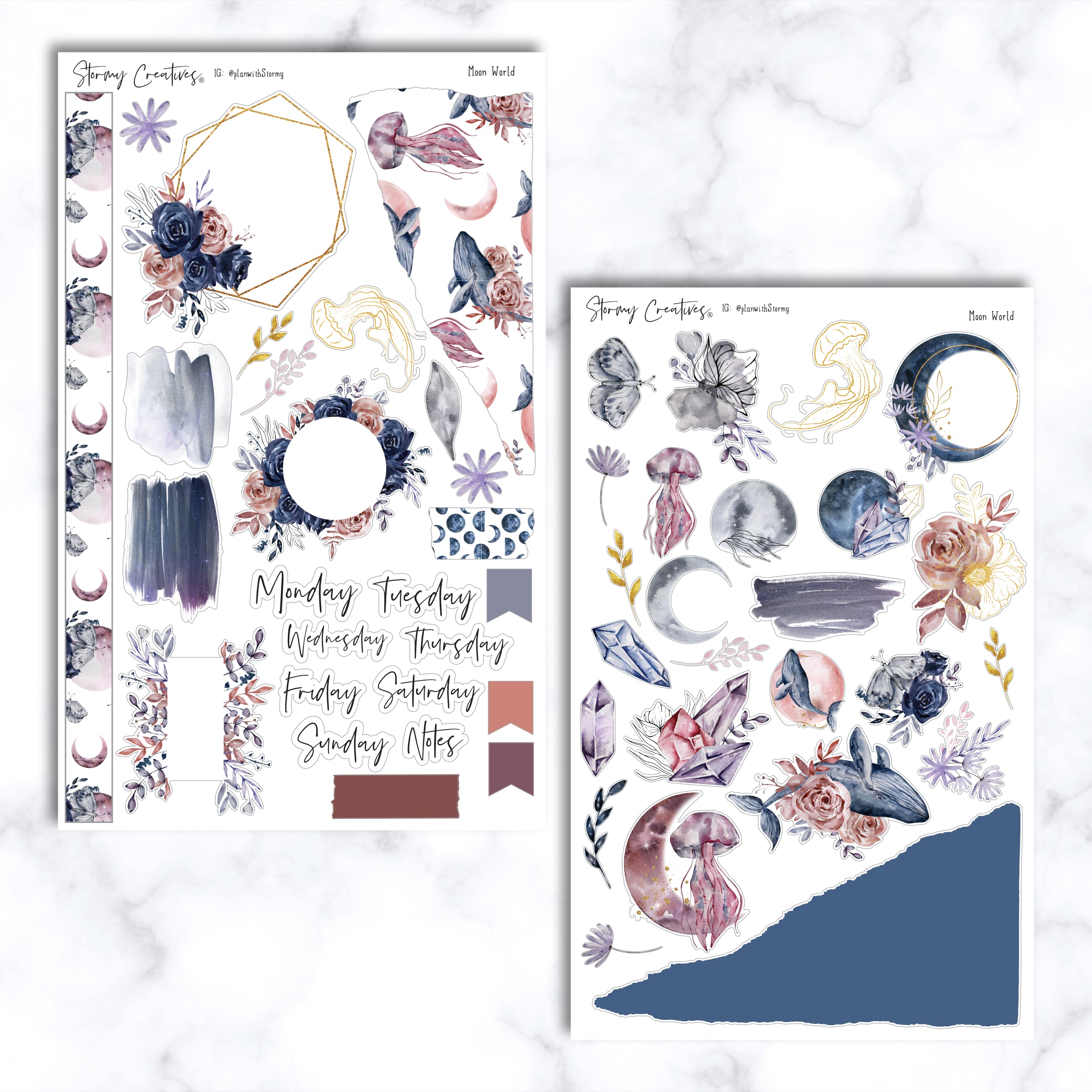 Moon World Journaling Kit