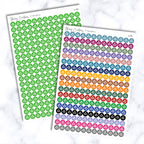 Small Recycle Dot Stickers