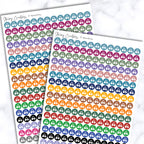 Small Medication, Prescription Dot Stickers