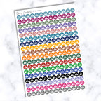 Small Medication, Prescription Dot Stickers