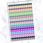Small Medical Stethoscope Dot - Old colors