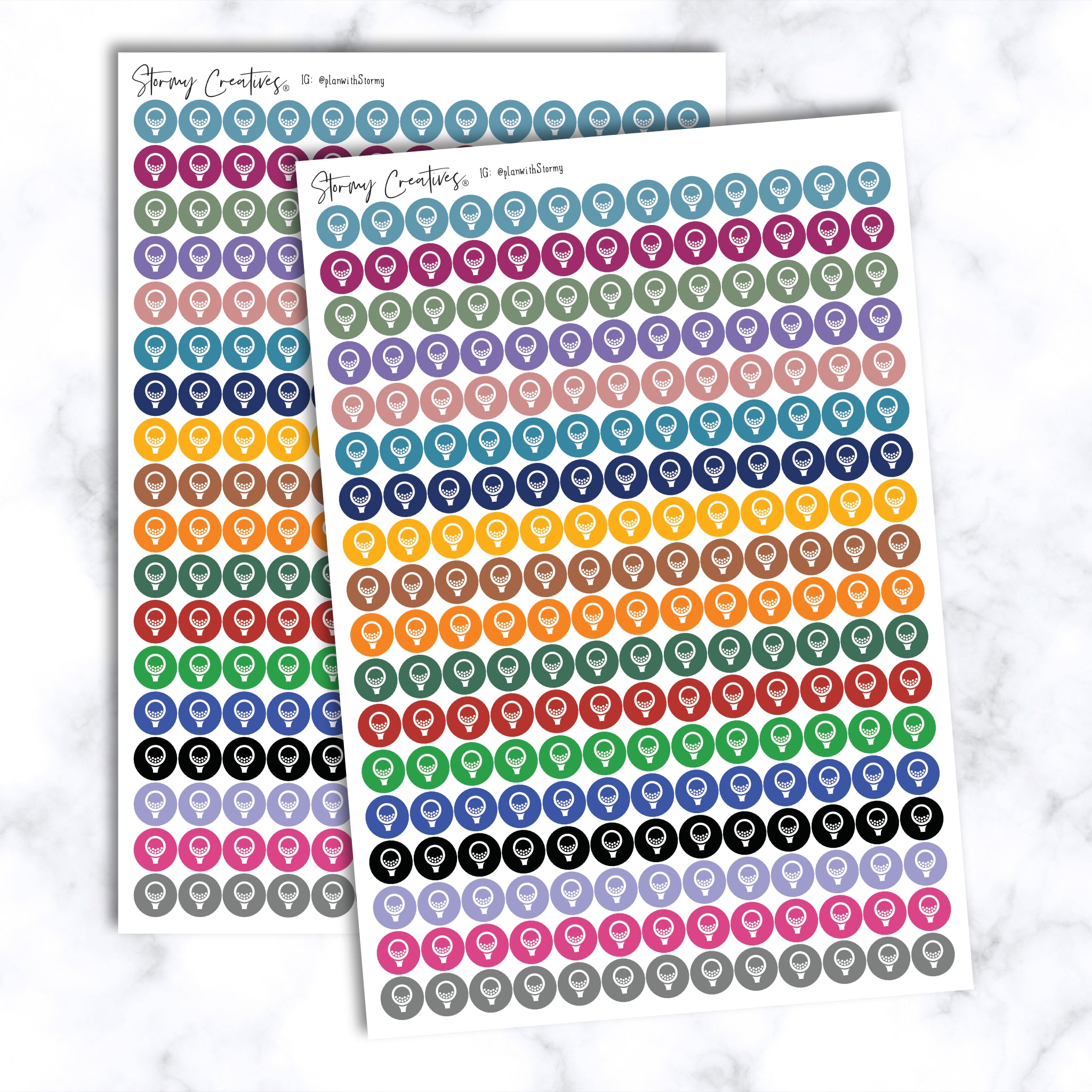 Small Golf Dots