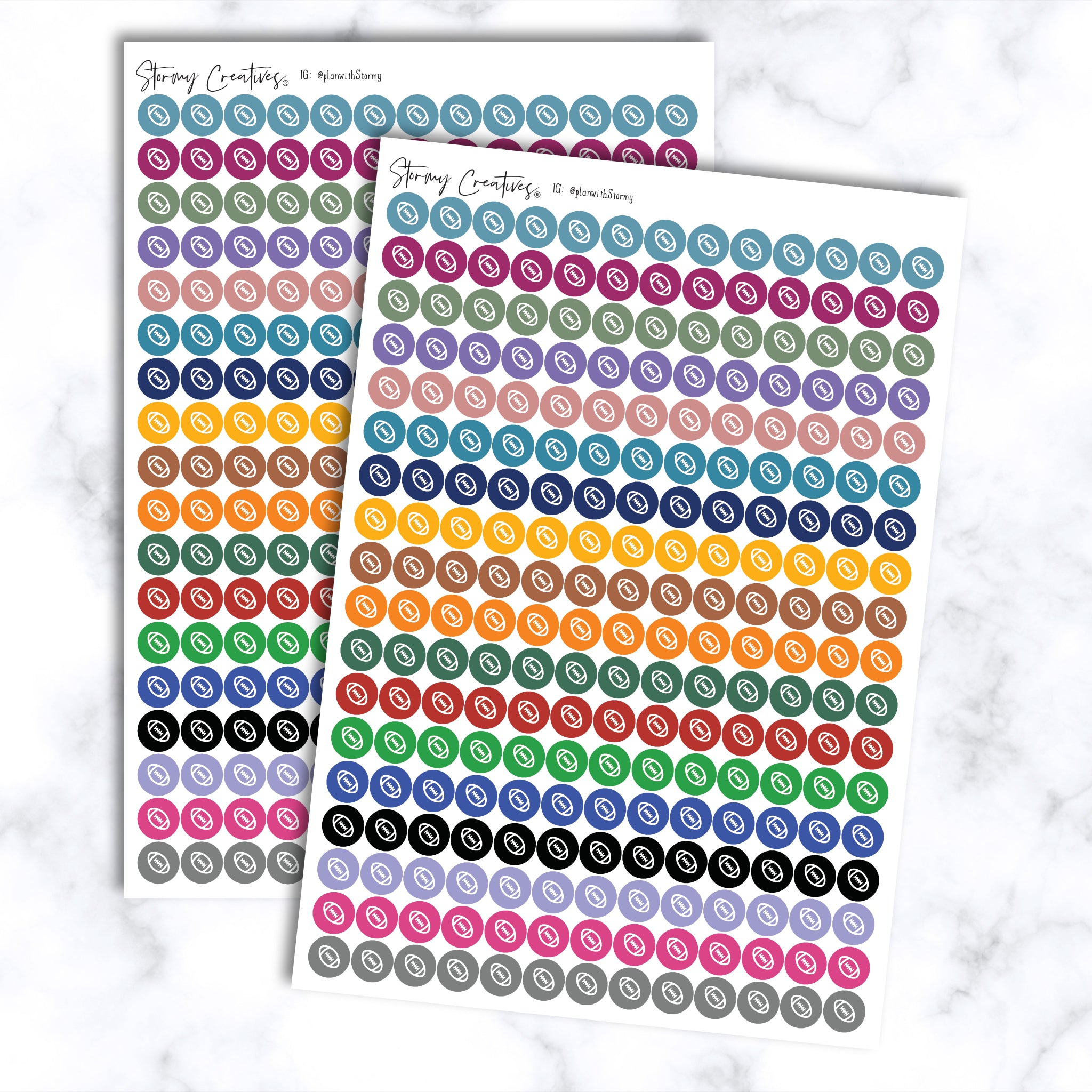 Small Football Dots