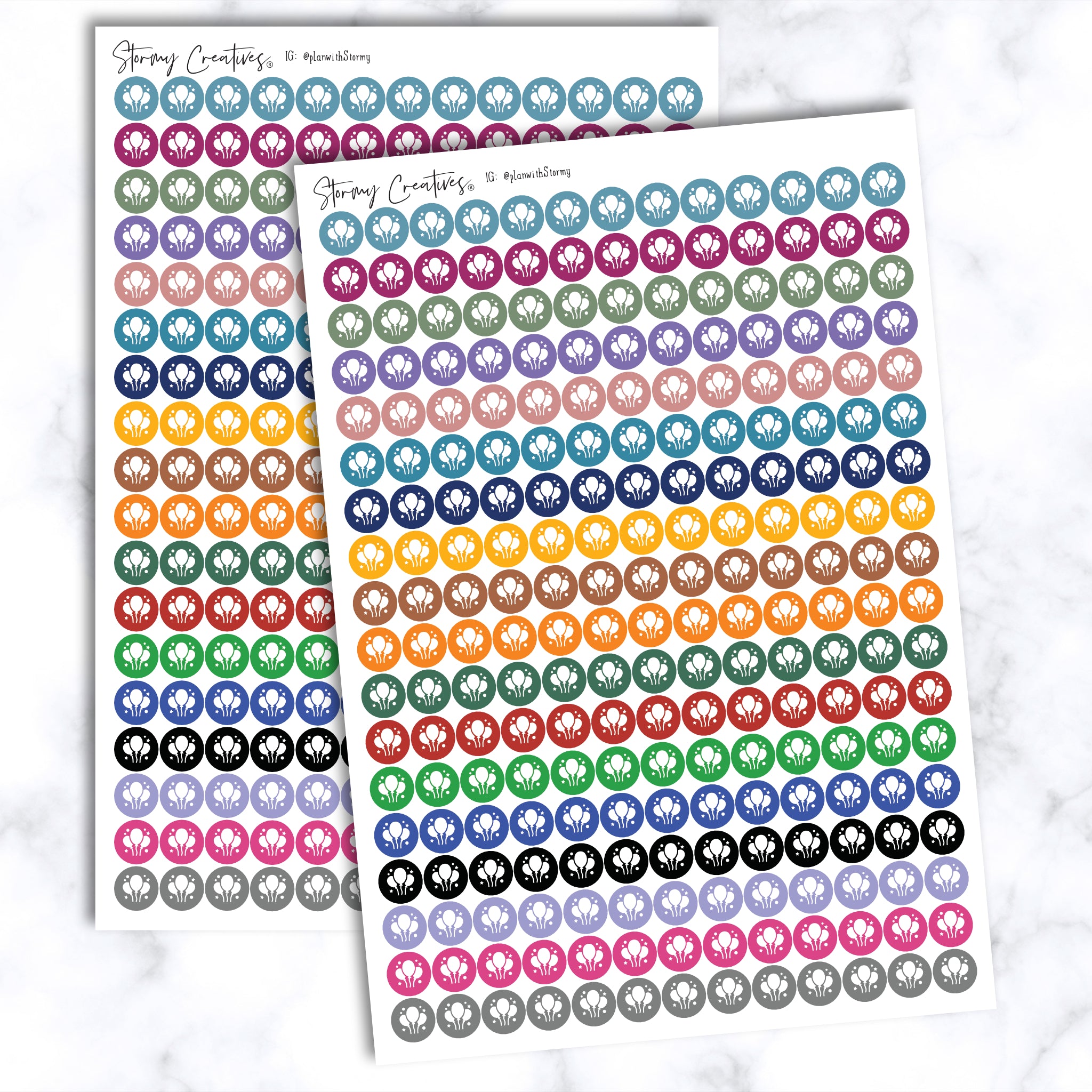 Small Birthday Dots