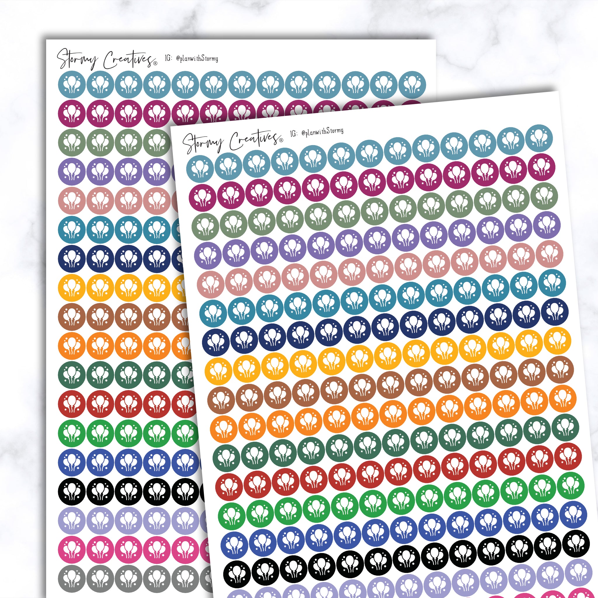 Small Birthday Dots