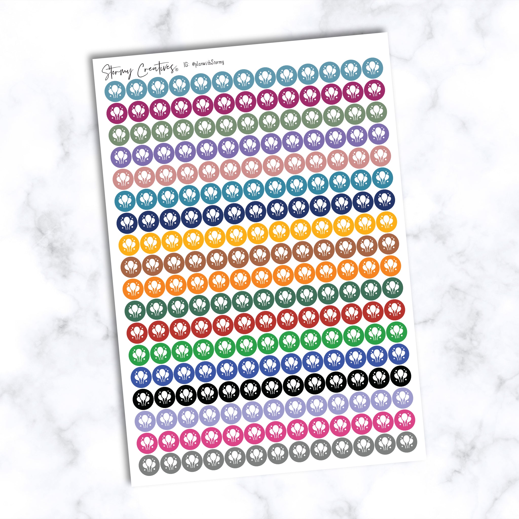 Small Birthday Dots
