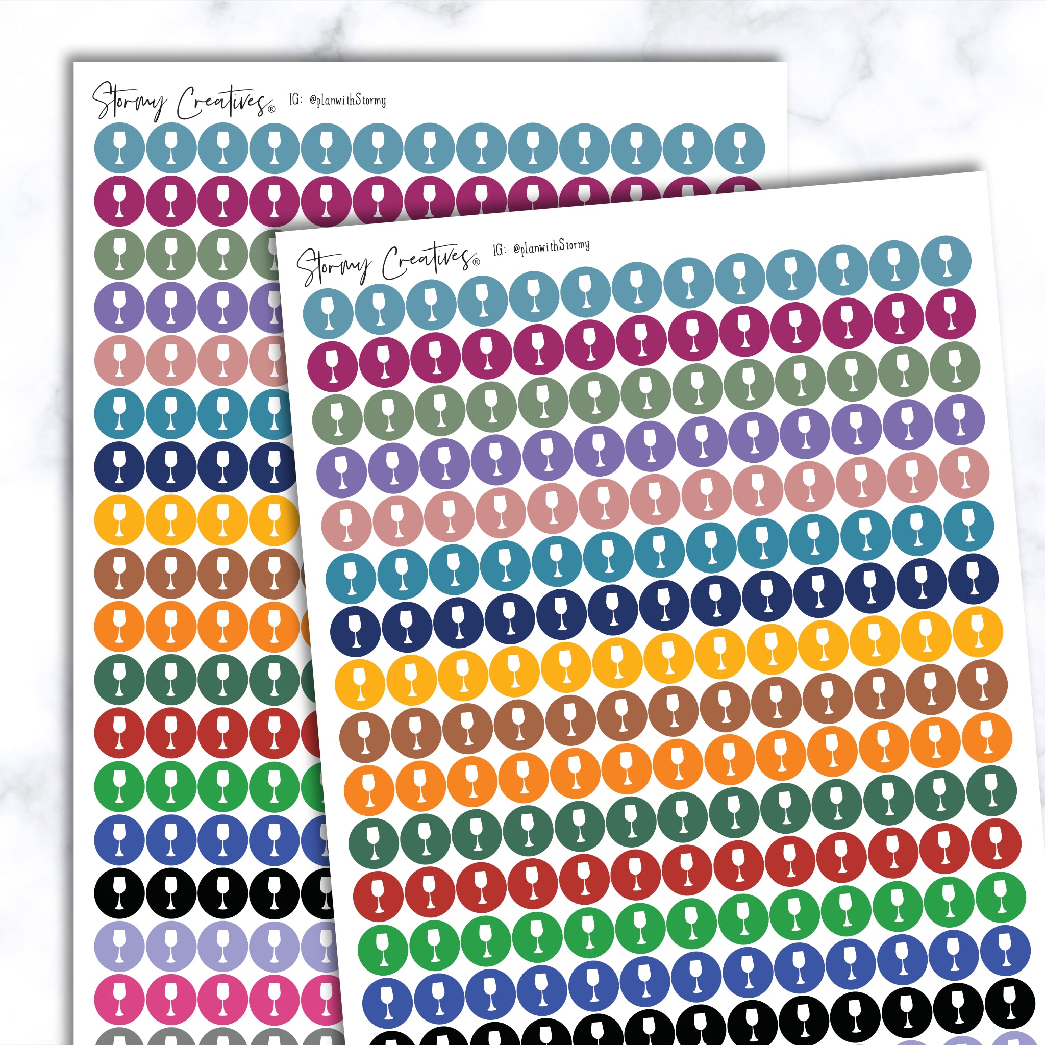 Small Wine Dots