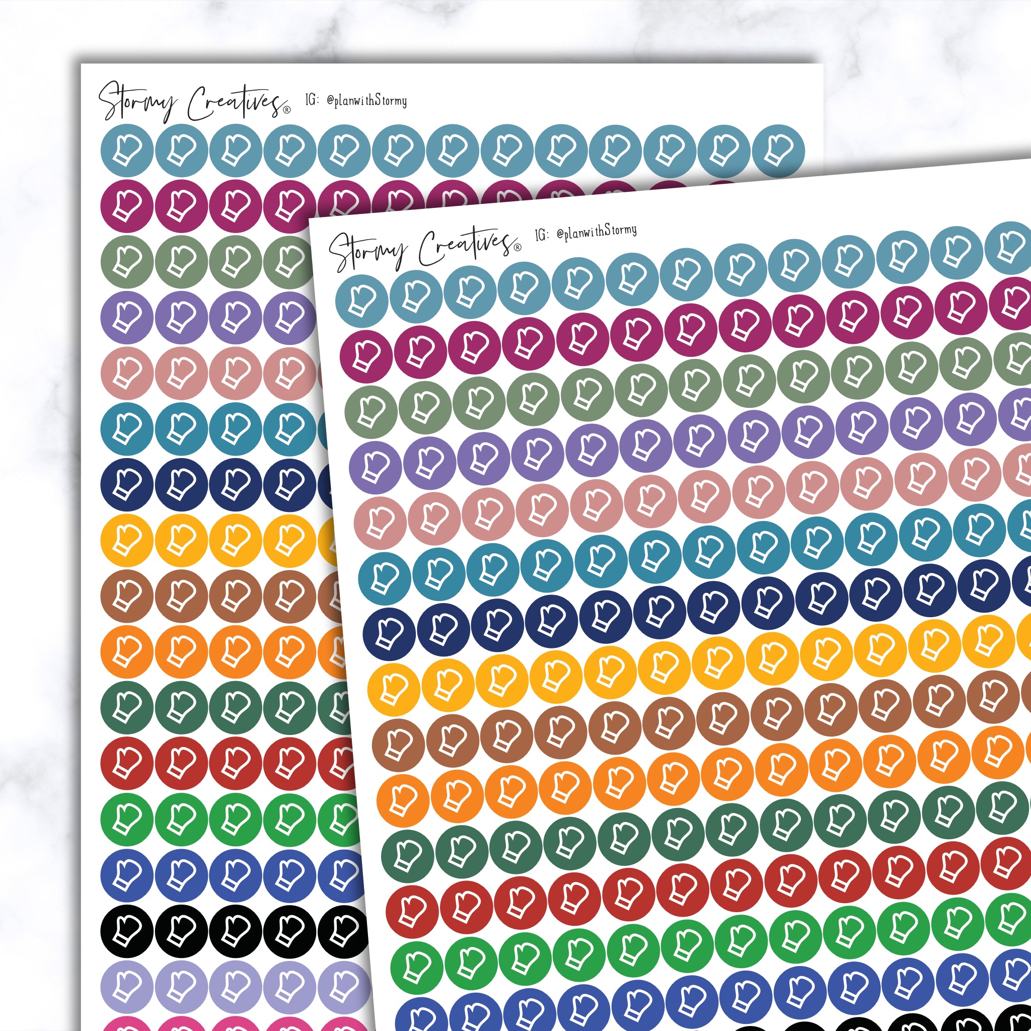 Small Boxing Dots
