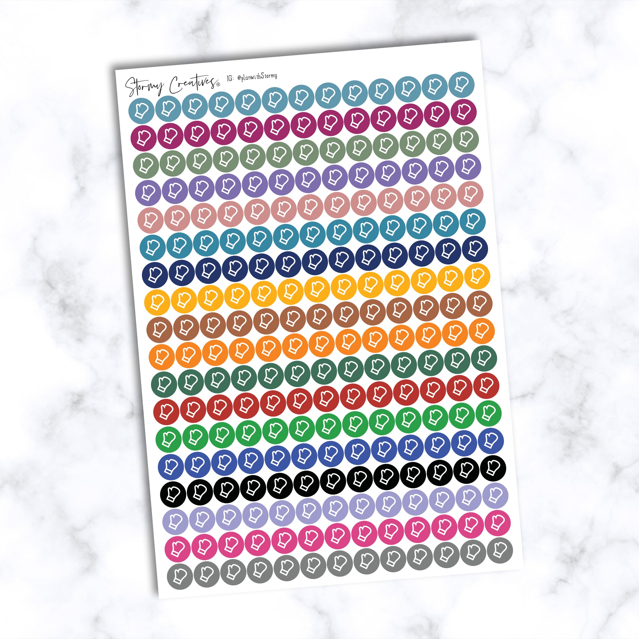 Small Boxing Dots