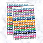 Small Checkmark Dots
