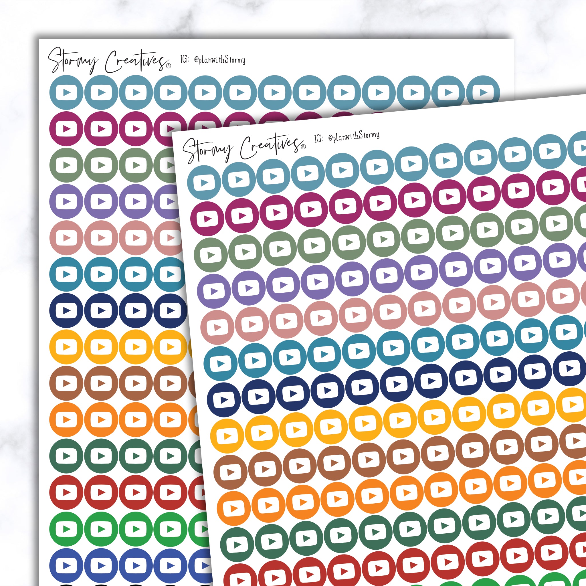 Small YouTube Dots