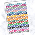 Small Swim Dot Stickers