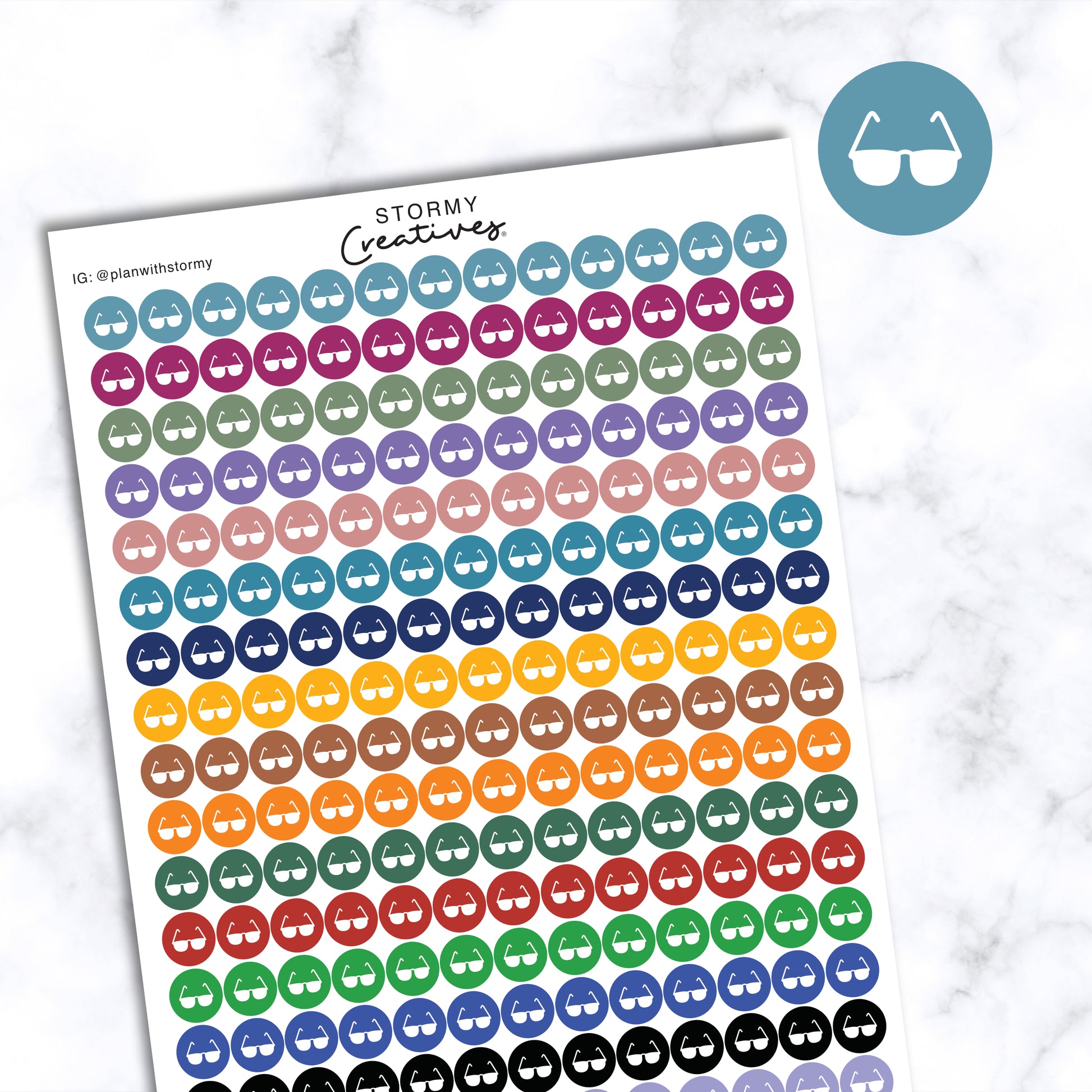 Small Glasses Dots