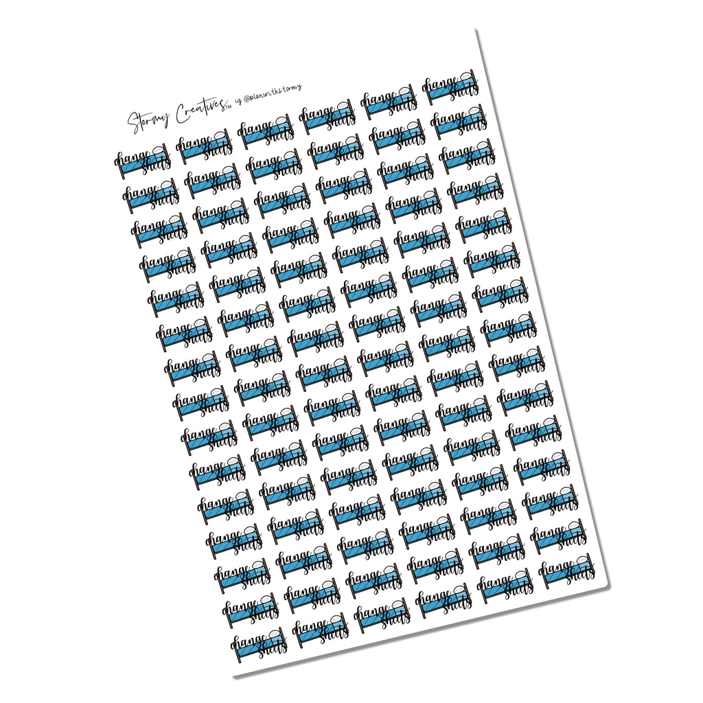 Change Sheets Stickers