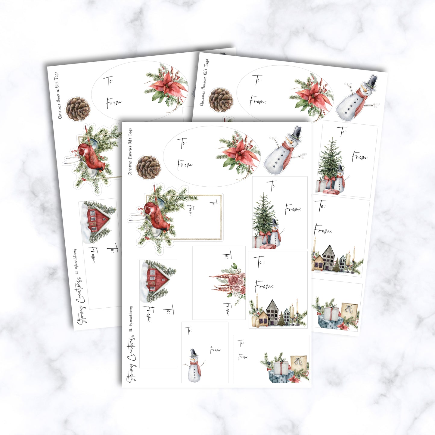 Christmas Memories Gift Tag Set