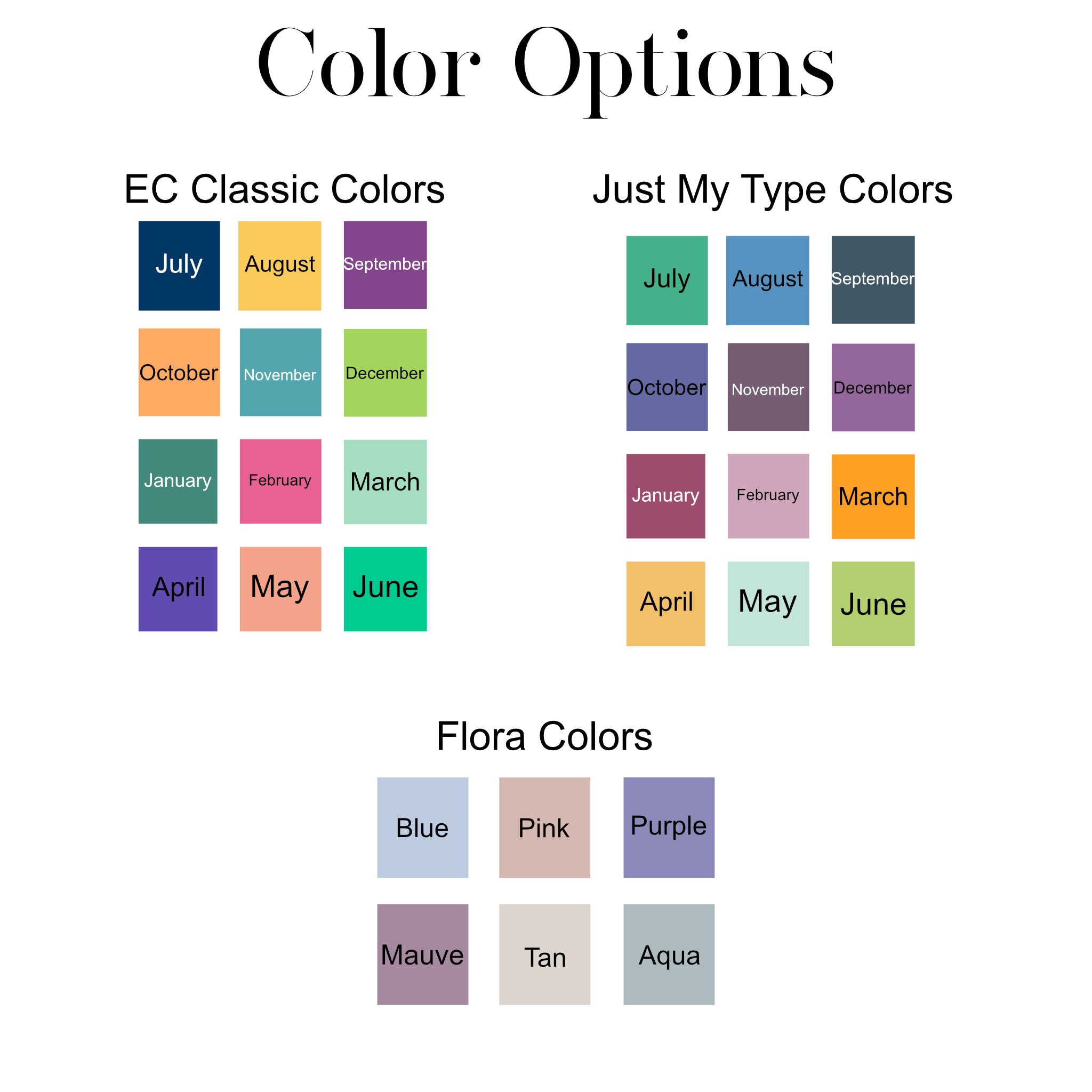 Header Stickers for Vertical Planners