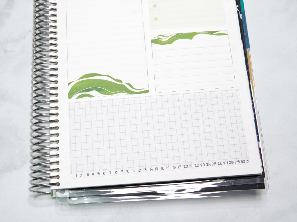 Monthly Graph Sticker