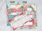PRINTABLE Set of 7 Horizontal Cash Envelopes, December Christmas Kit-53