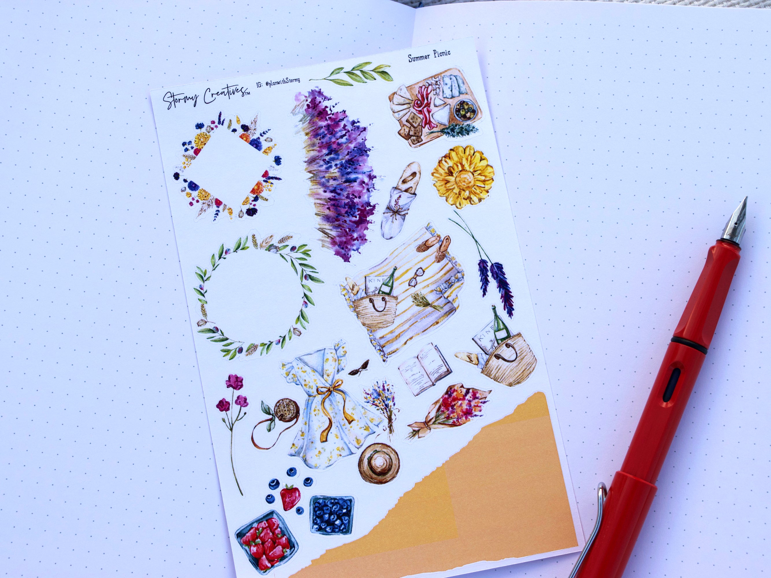 Summer Picnic Journaling Kit