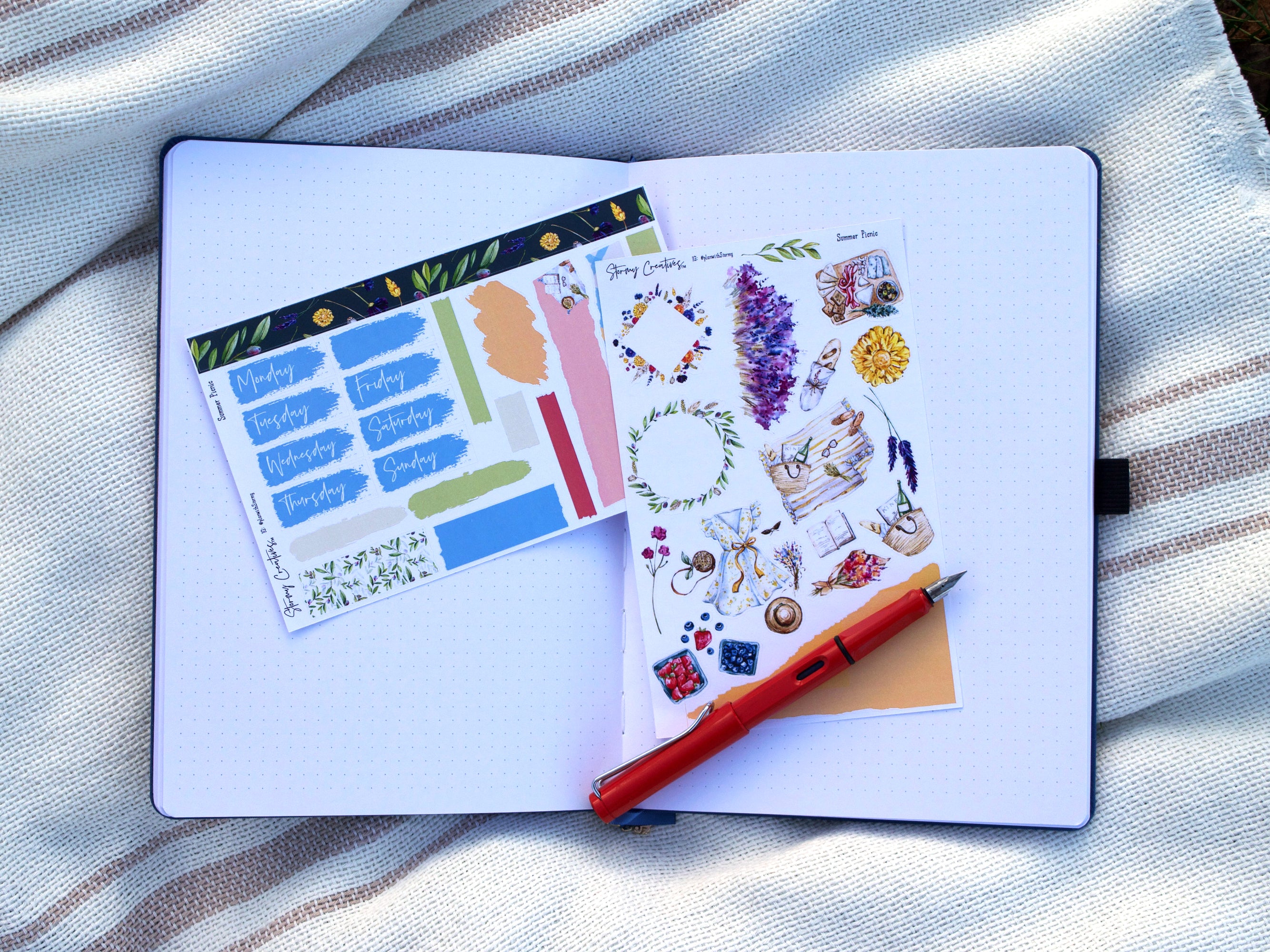Summer Picnic Journaling Kit