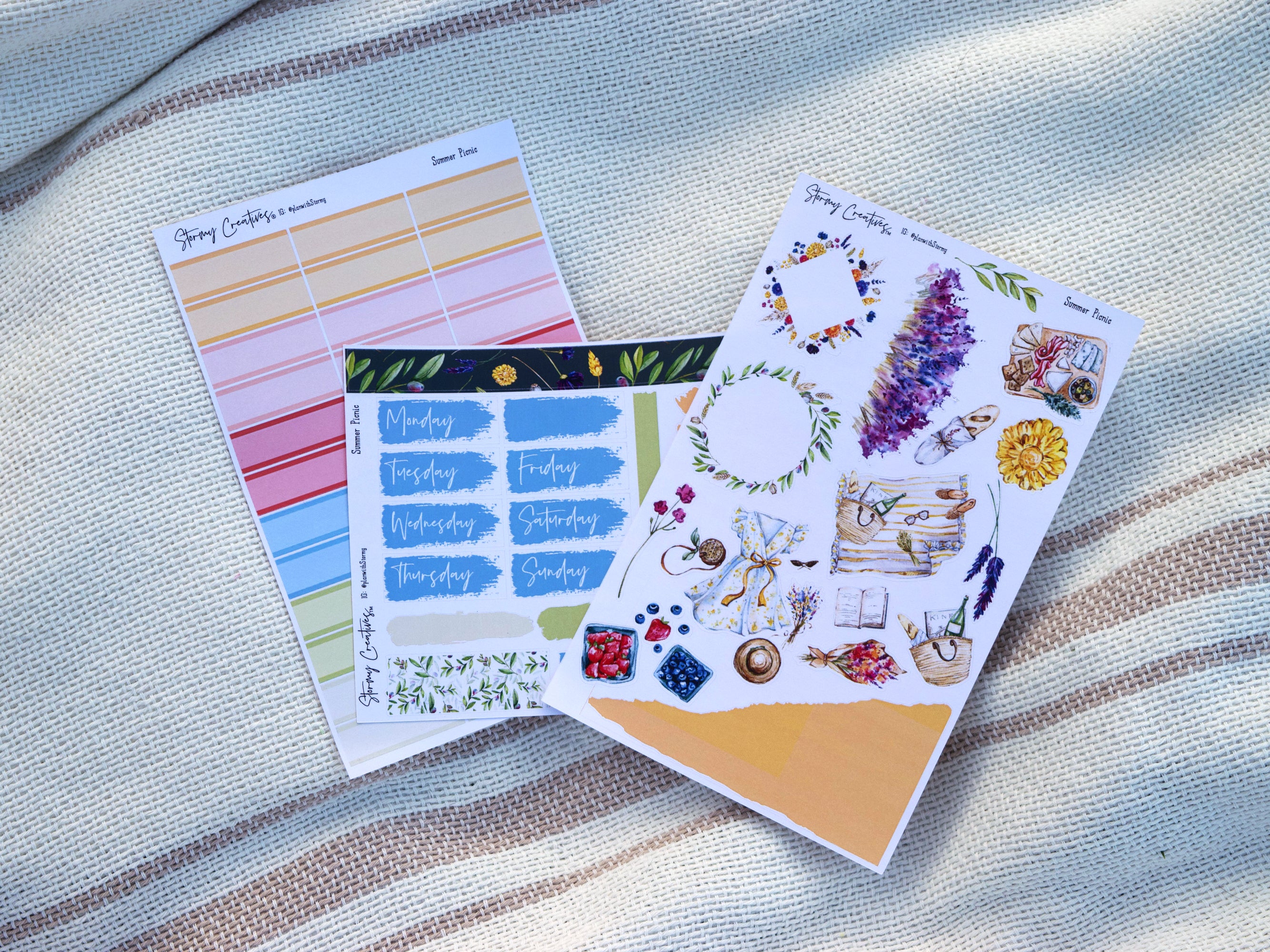 Summer Picnic Journaling Kit