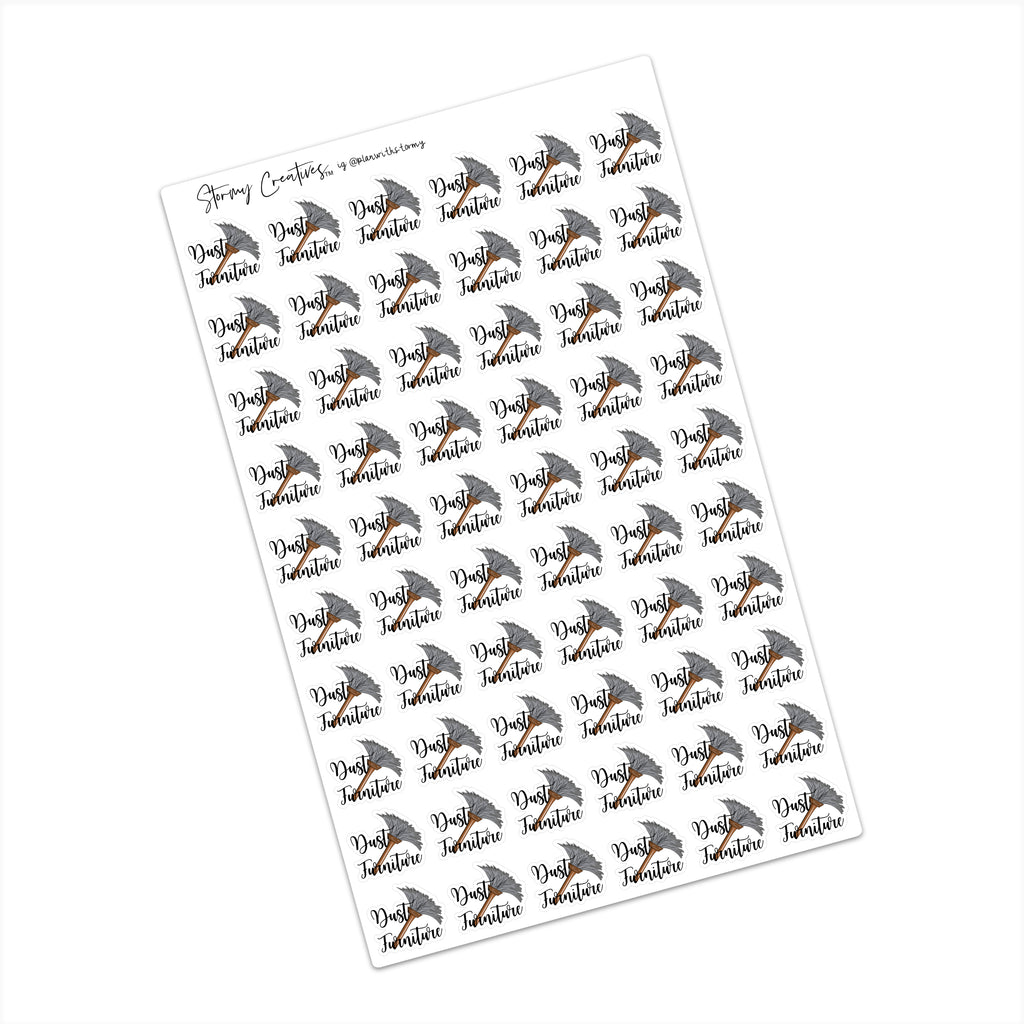 Dust Furniture Stickers
