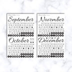 Essentials Calendar Planner and Journaling Stickers Starter Kit