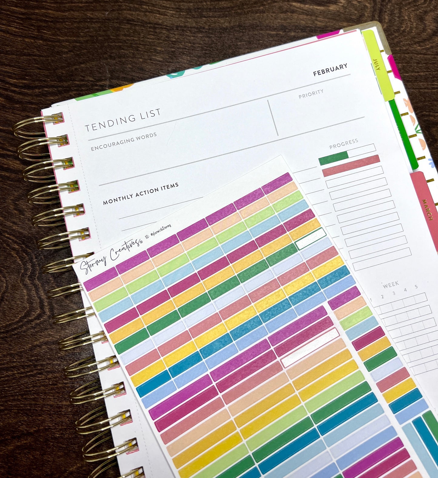 Powersheets Progress Bars
