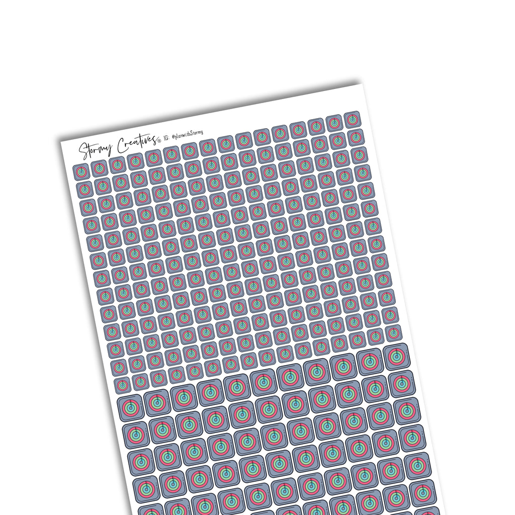 Activity Rings Tracker Stickers