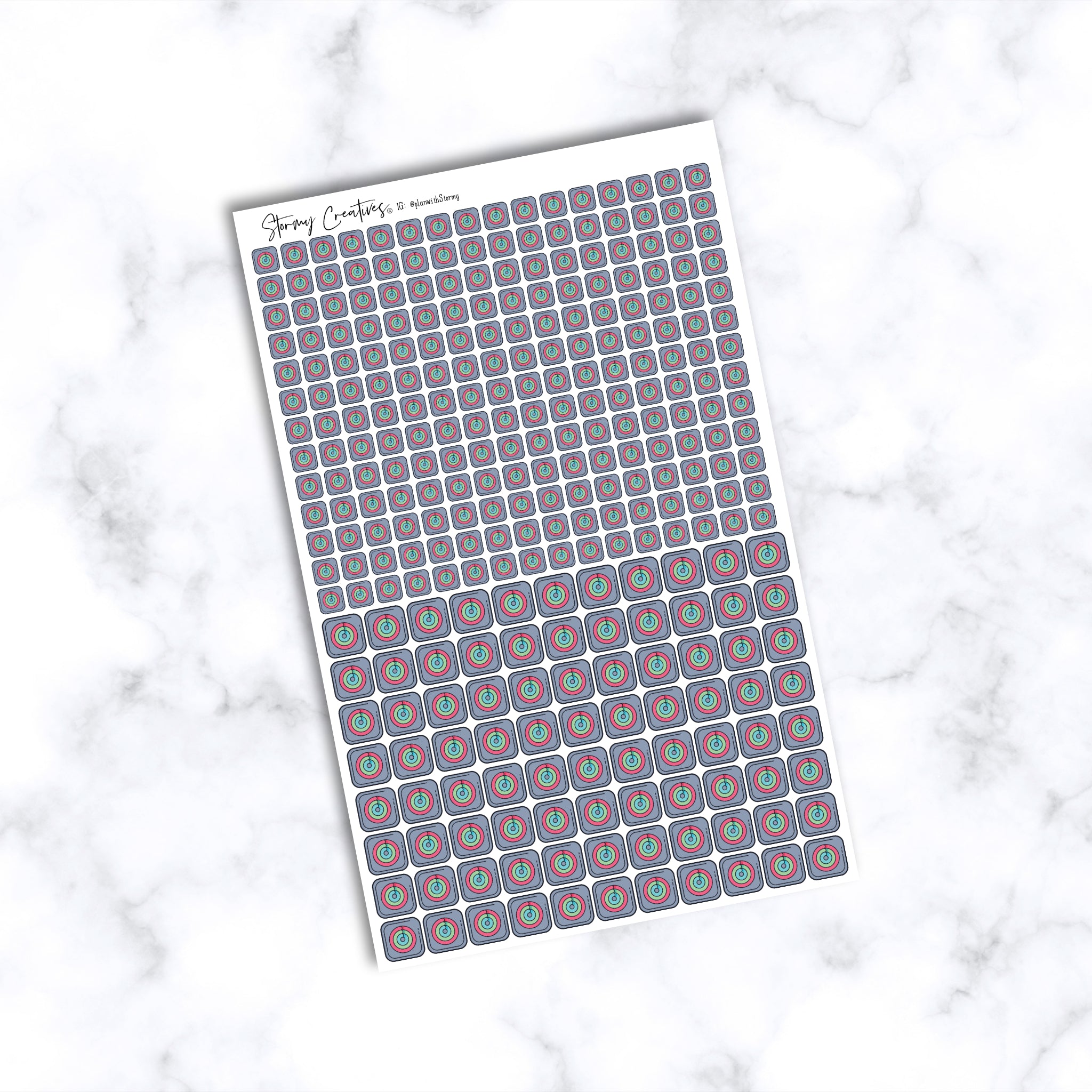 Activity Rings Tracker Stickers