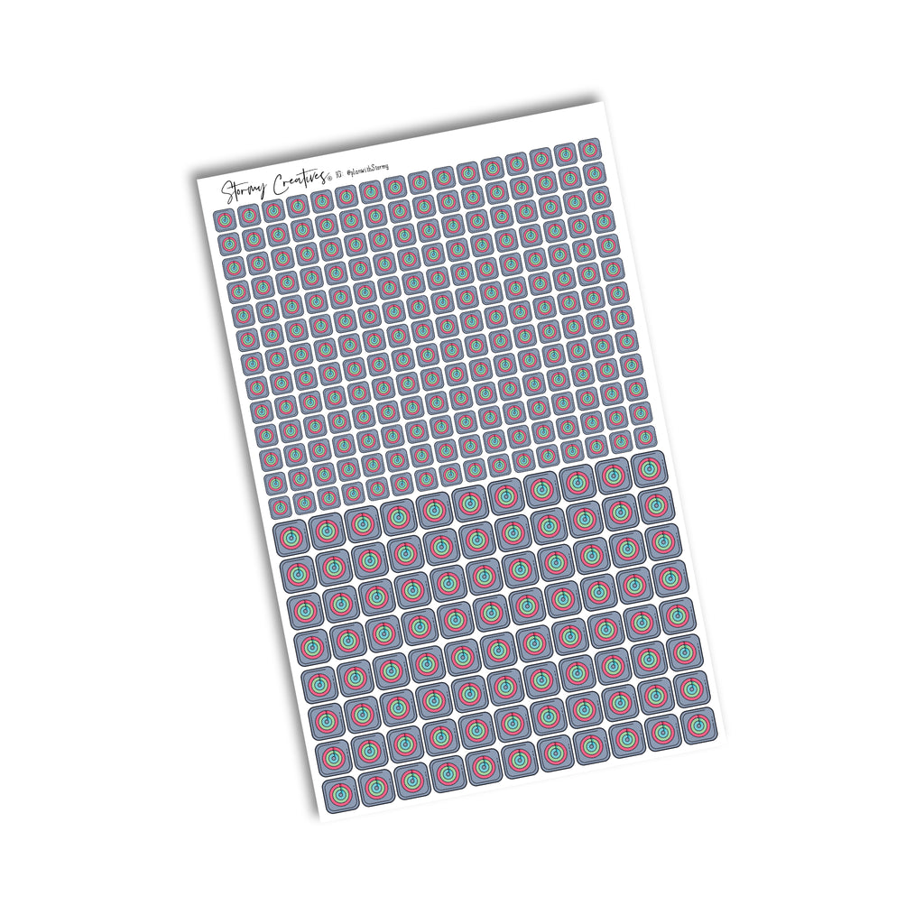 Activity Rings Tracker Stickers