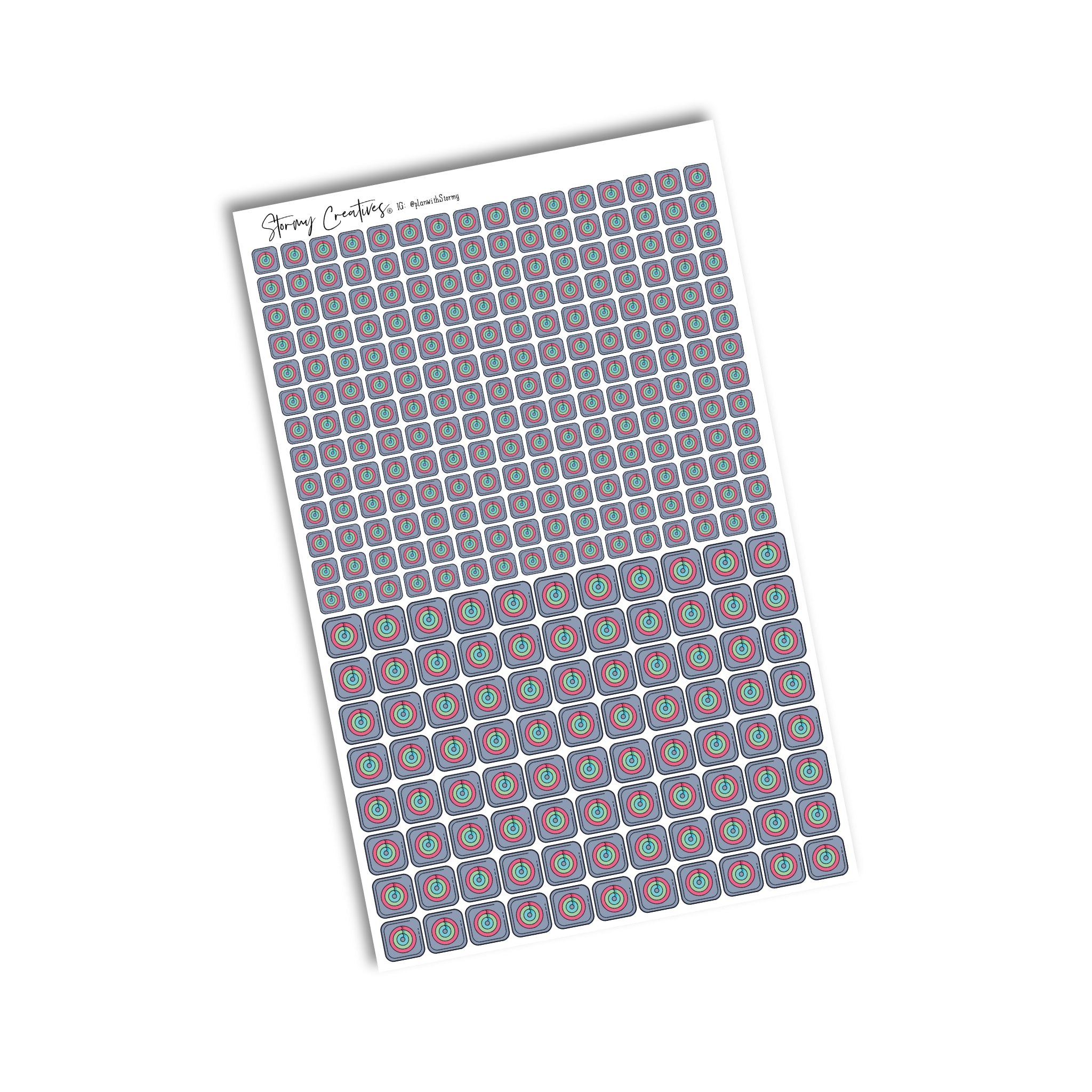 Activity Rings Tracker Stickers