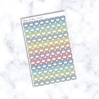 Weight Scales Tracker Stickers