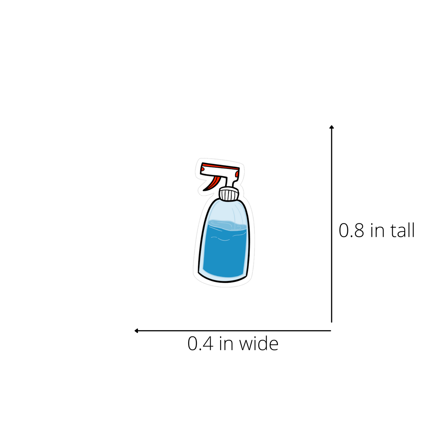 Spray Bottle Stickers