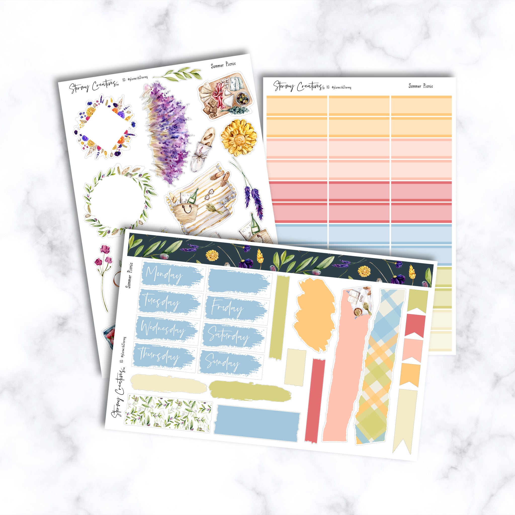 Summer Picnic Journaling Kit