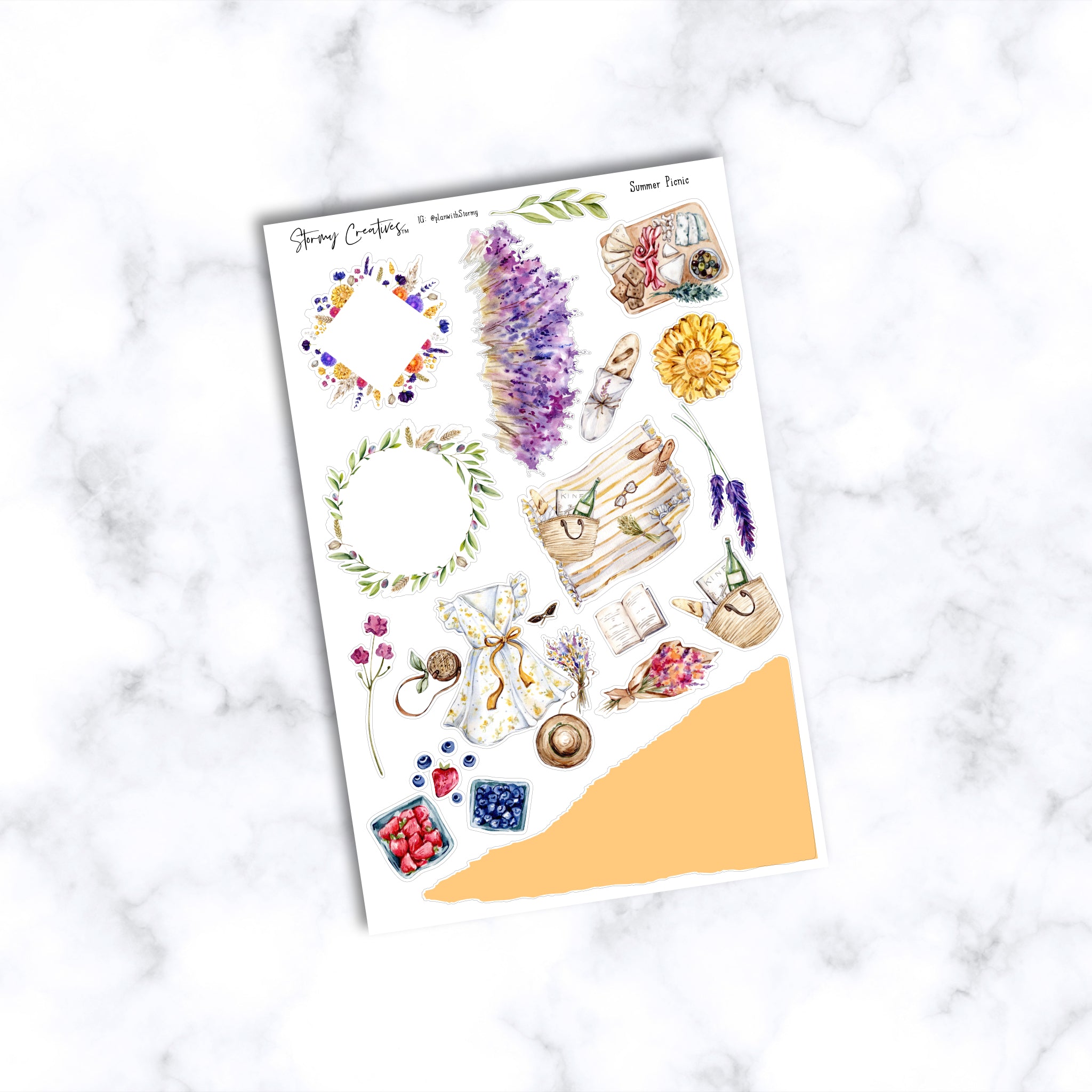 Summer Picnic Journaling Kit