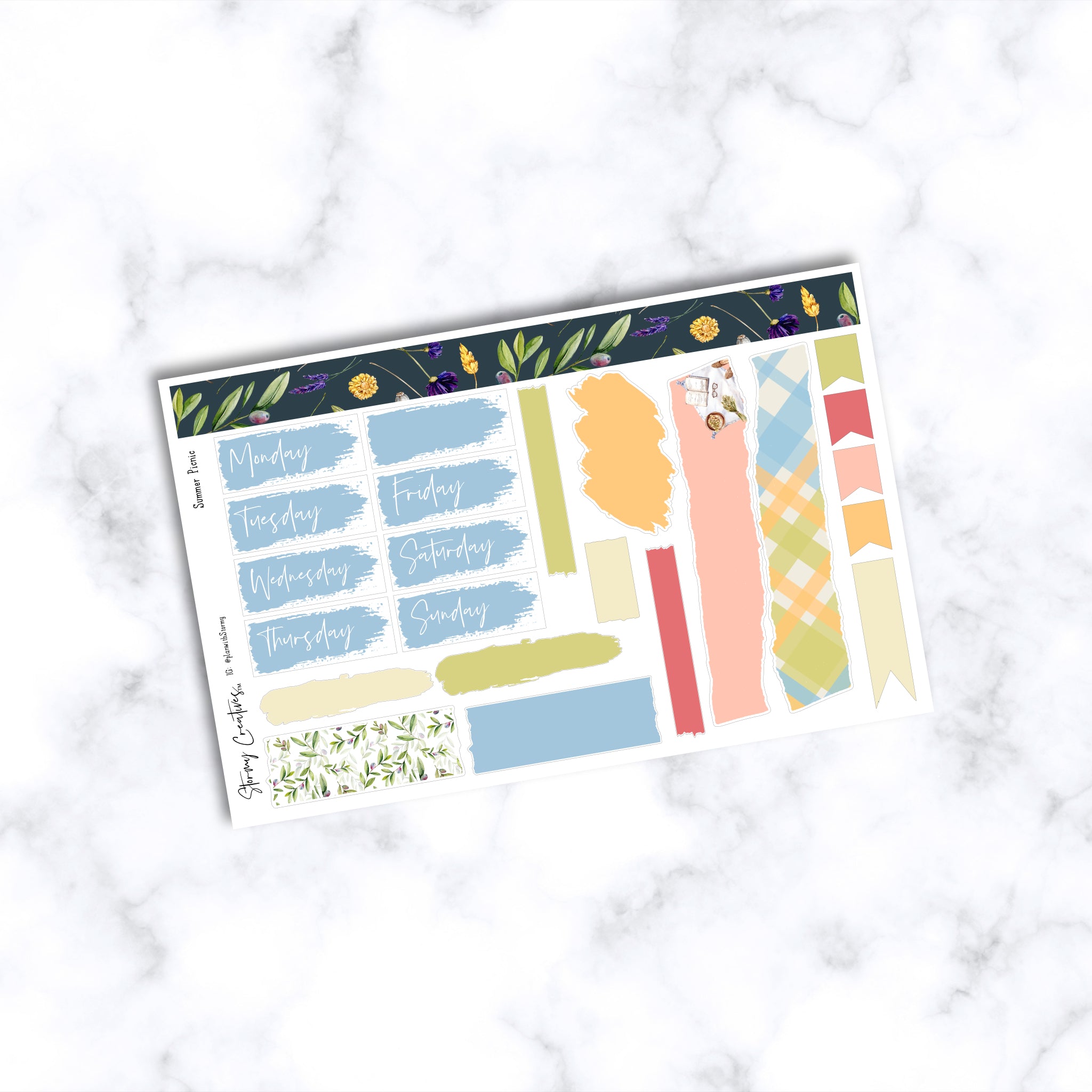 Summer Picnic Journaling Kit