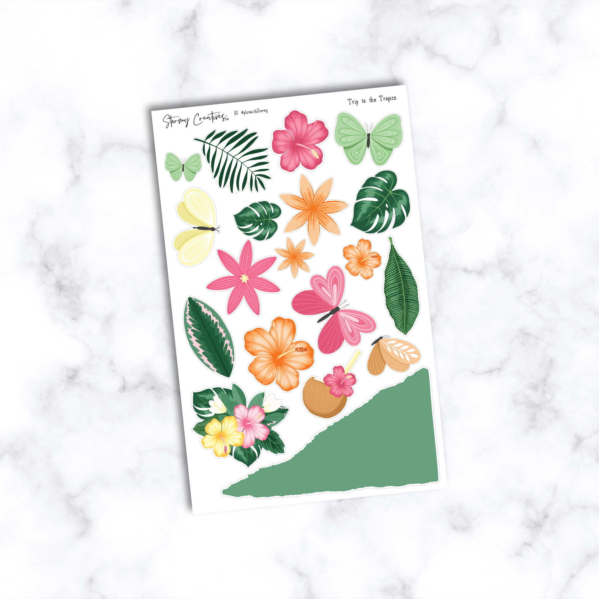 Trip to the Tropics Journaling Kit