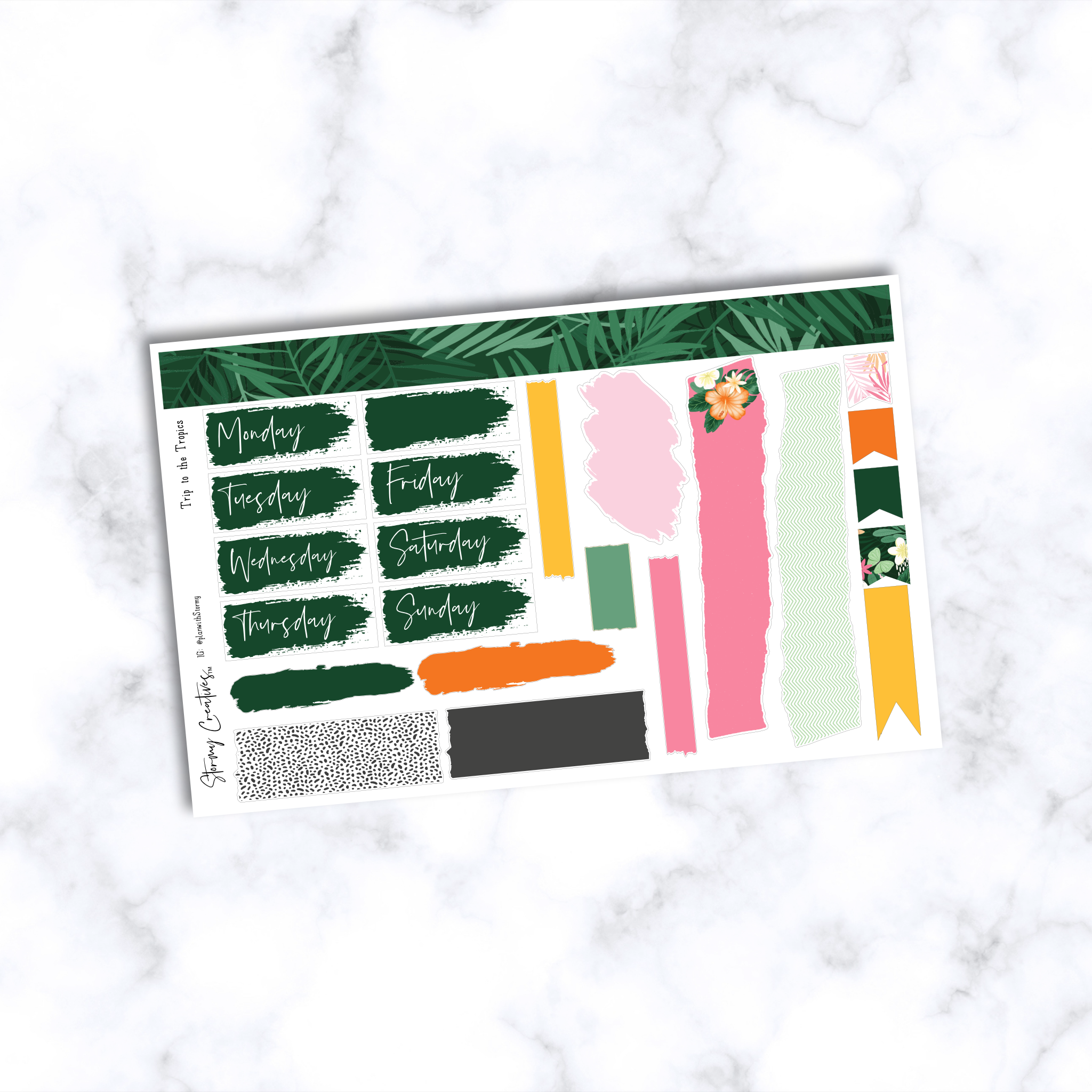 Trip to the Tropics Journaling Kit
