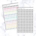 Die Cut Stationary Bike Stickers