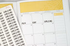Film, Edit, Upload Script Stickers - Small Size