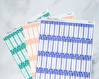 Bill Due Budgeting Stickers