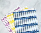Bill Due Budgeting Stickers