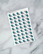 Fold Clothes Stickers